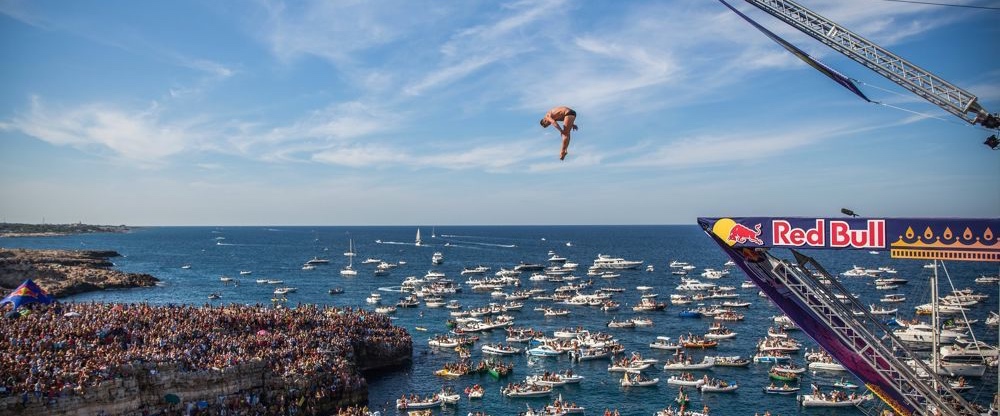Red Bul Cliff Diving Polgiano a Mare